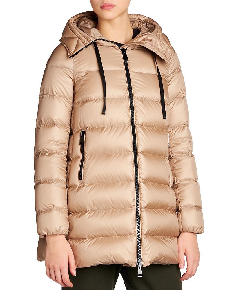 Womens Suyen Long A-line Down Jacket Product Image