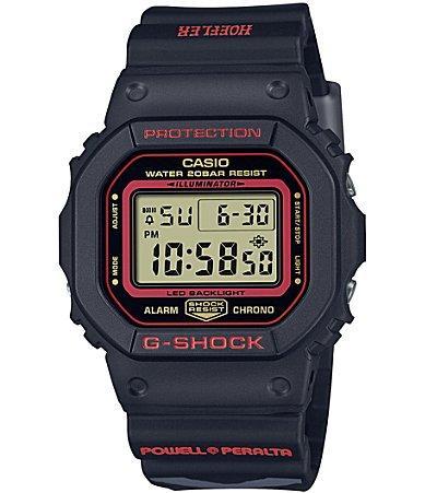 G-Shock Mens Digital 48mm Black Resin Strap Watch Product Image