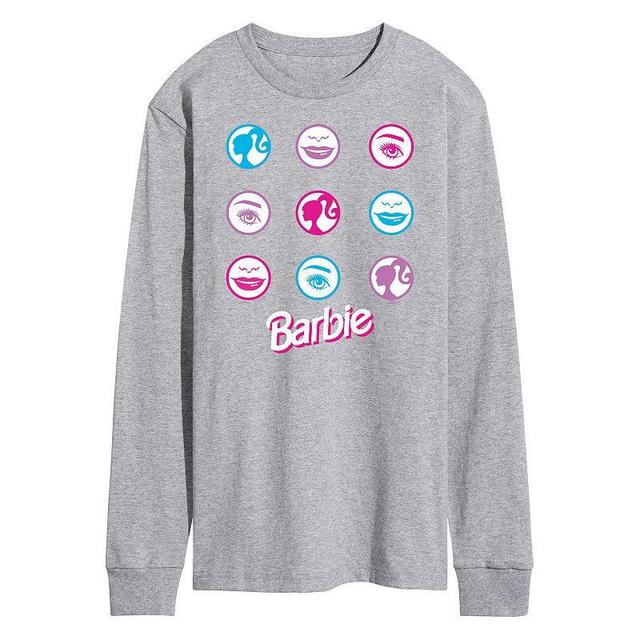 Mens Barbie August Long Sleeve Med Grey Product Image