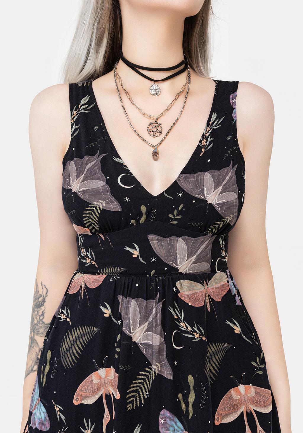 Nightmoth Corset Mini Dress Product Image