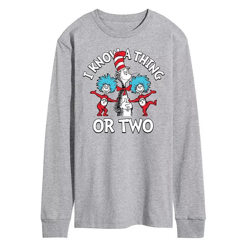 Mens Dr Seuss Know A Thing Or Two Long Sleeve Product Image