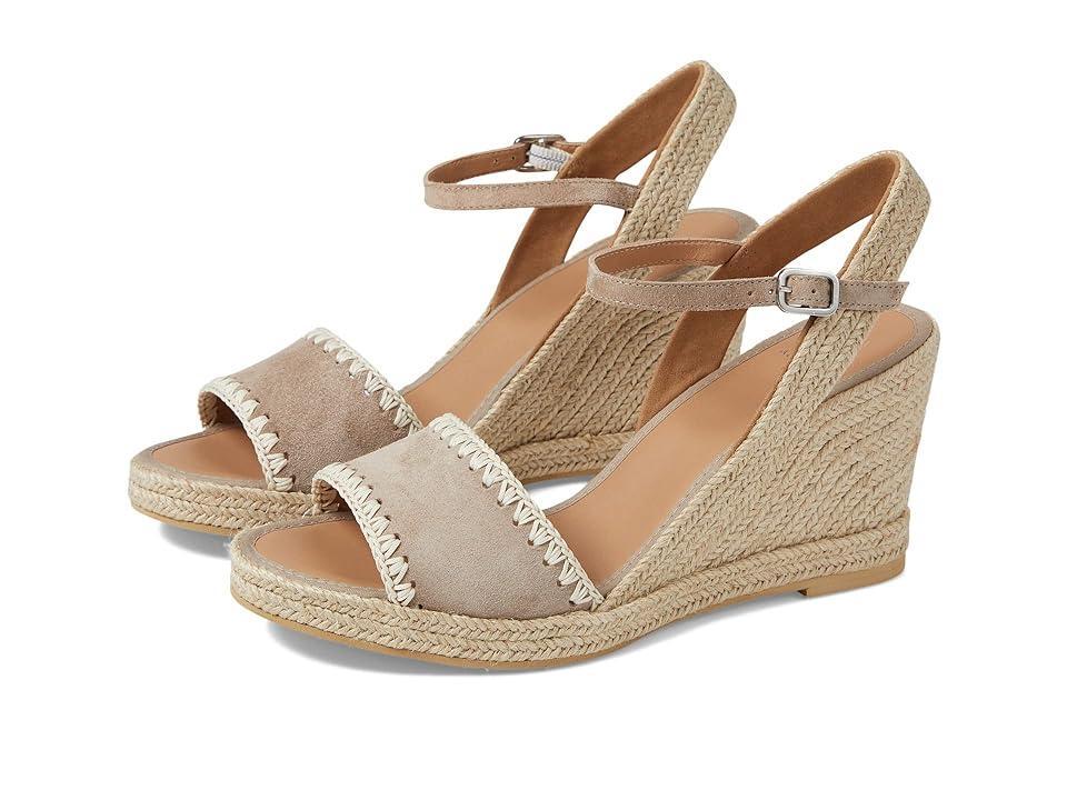 Jilianna Suede Crochet Wedge Sandals Product Image