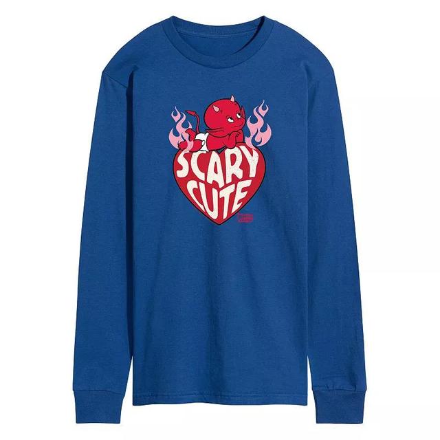 Mens Hot Stuff Little Devil Scary Cute Fleece Sweatshirt Product Image