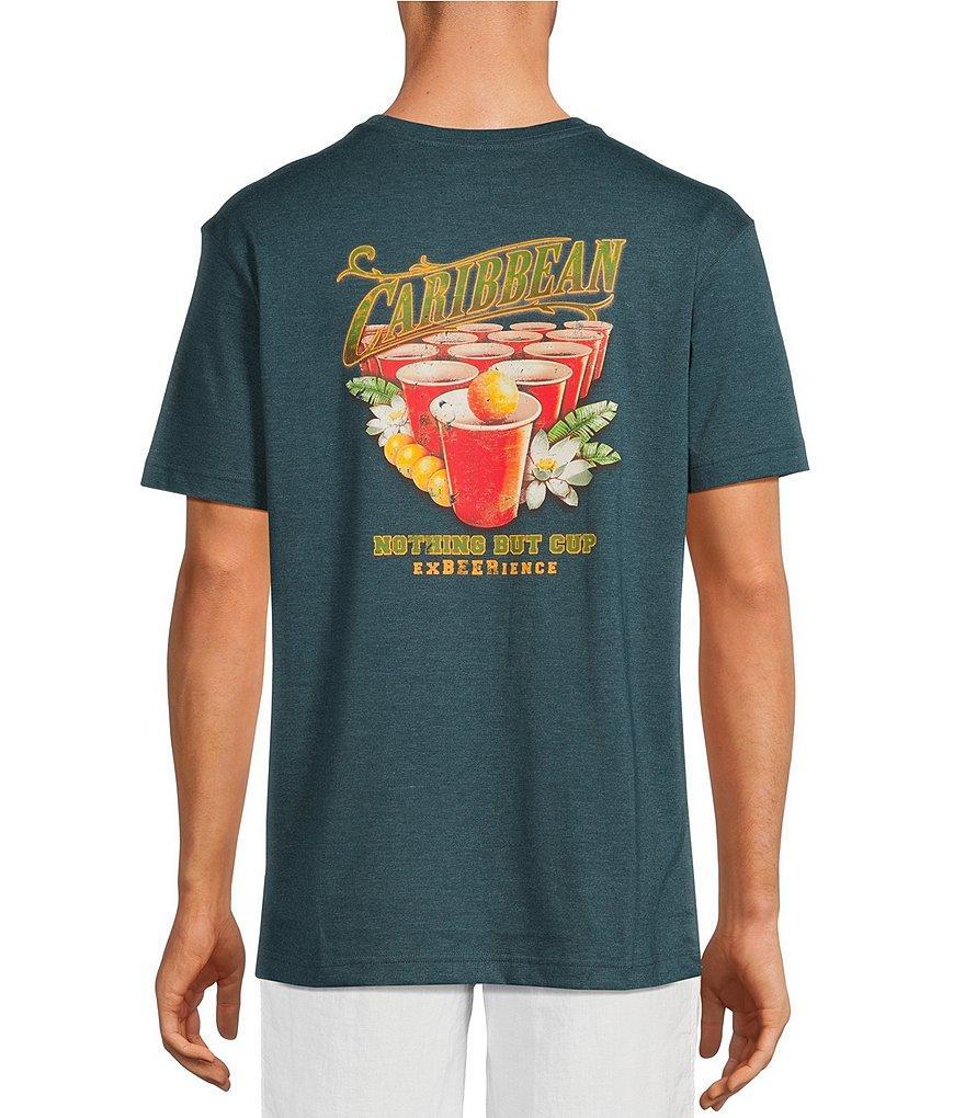 Caribbean Big & Tall Island Pong Short Sleeve Graphic T-Shirt Product Image