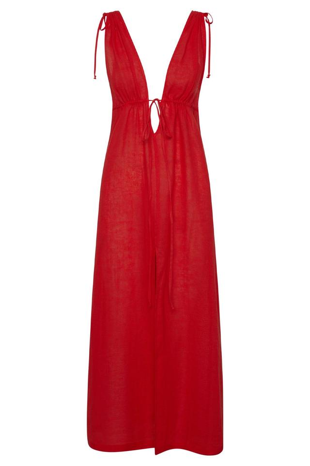 Mallorca Dress - Chili Pepper Product Image