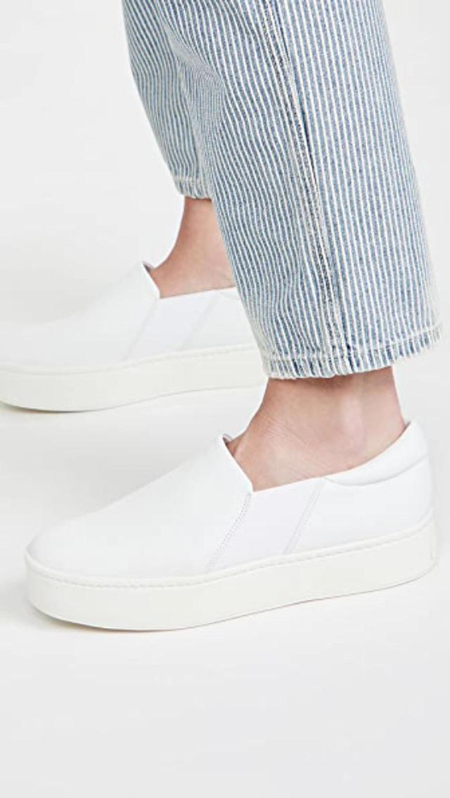 Warren Platform Slip-on Sneaker In Plaster Product Image