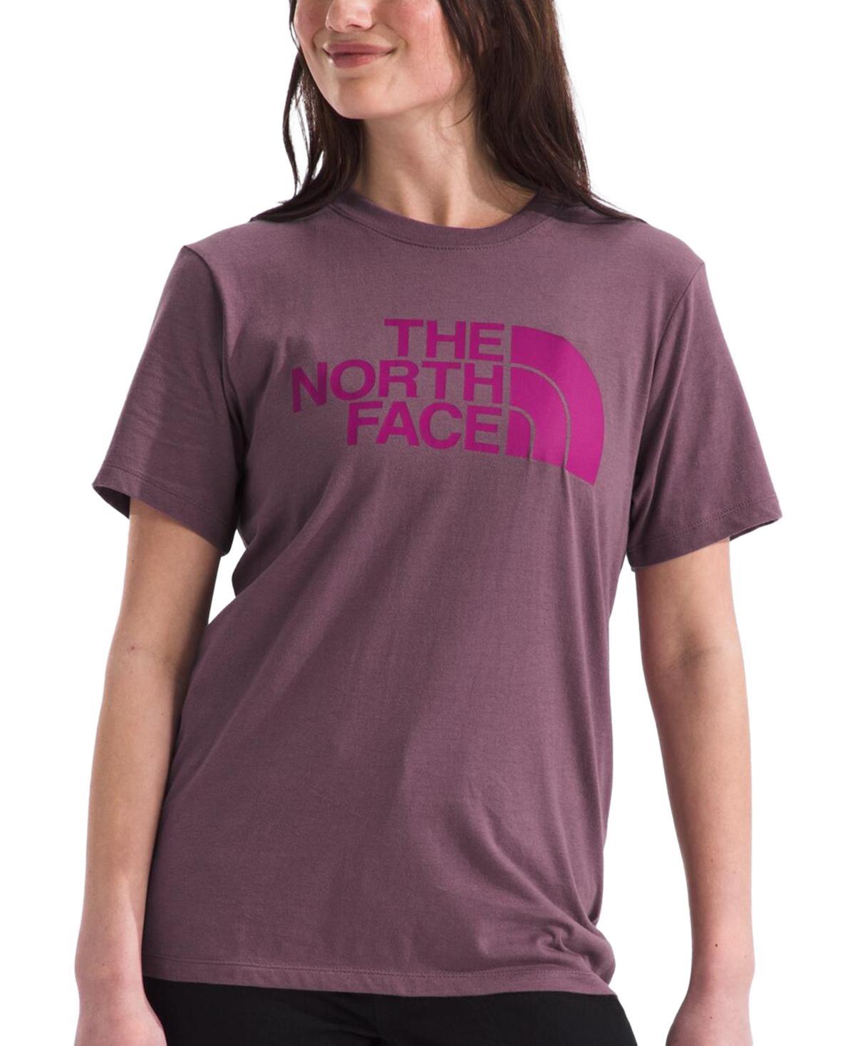 The North Face Womens Half-Dome Logo Tee - Pink Moss Product Image