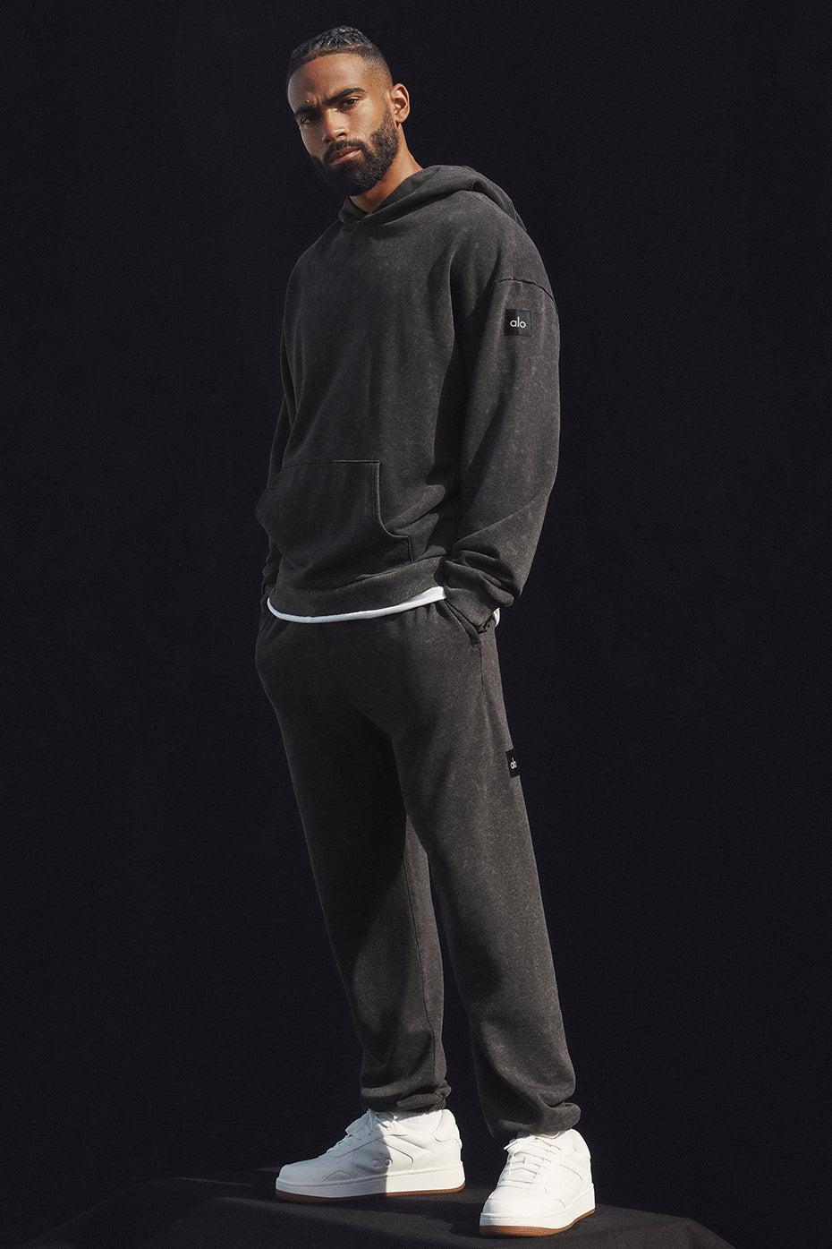 Chill Vintage Wash Sweatpant - Black Wash Male Product Image