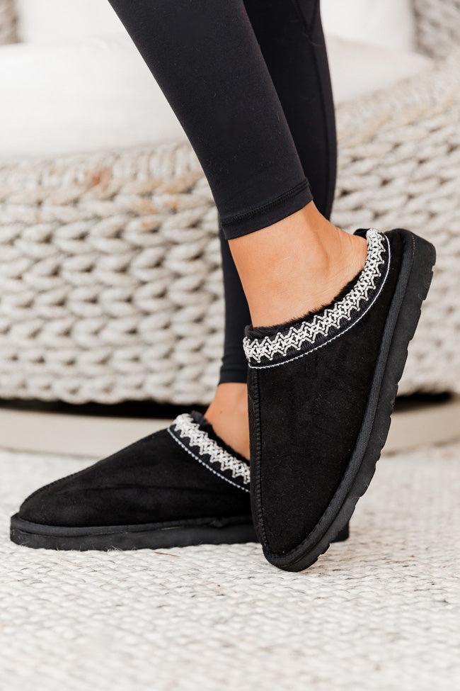 Carlee Black Slipper Product Image