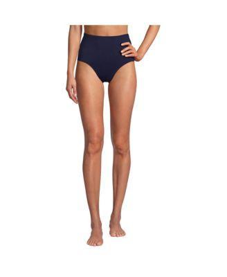 Women's Sculpting Suit Chlorine Resistant Targeted Control Retro High Waisted Bikini Swim Bottoms Product Image