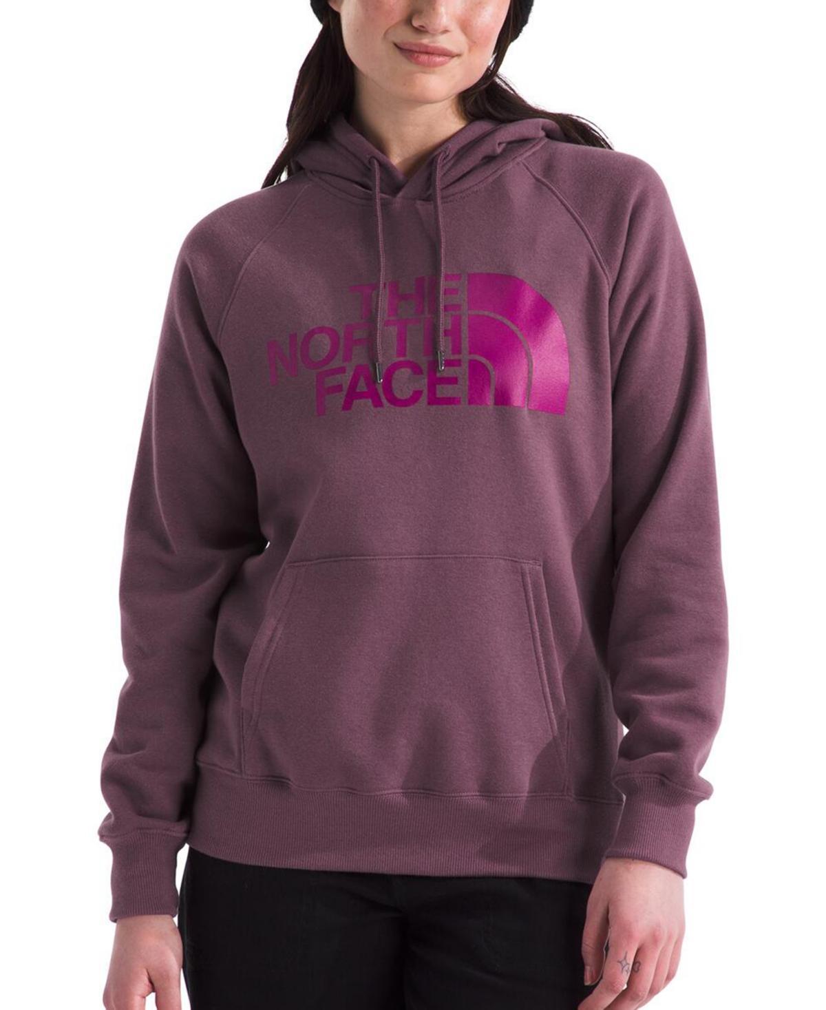 The North Face Womens Half Dome Fleece Pullover Hoodie - Tnf Light Grey Heather Product Image