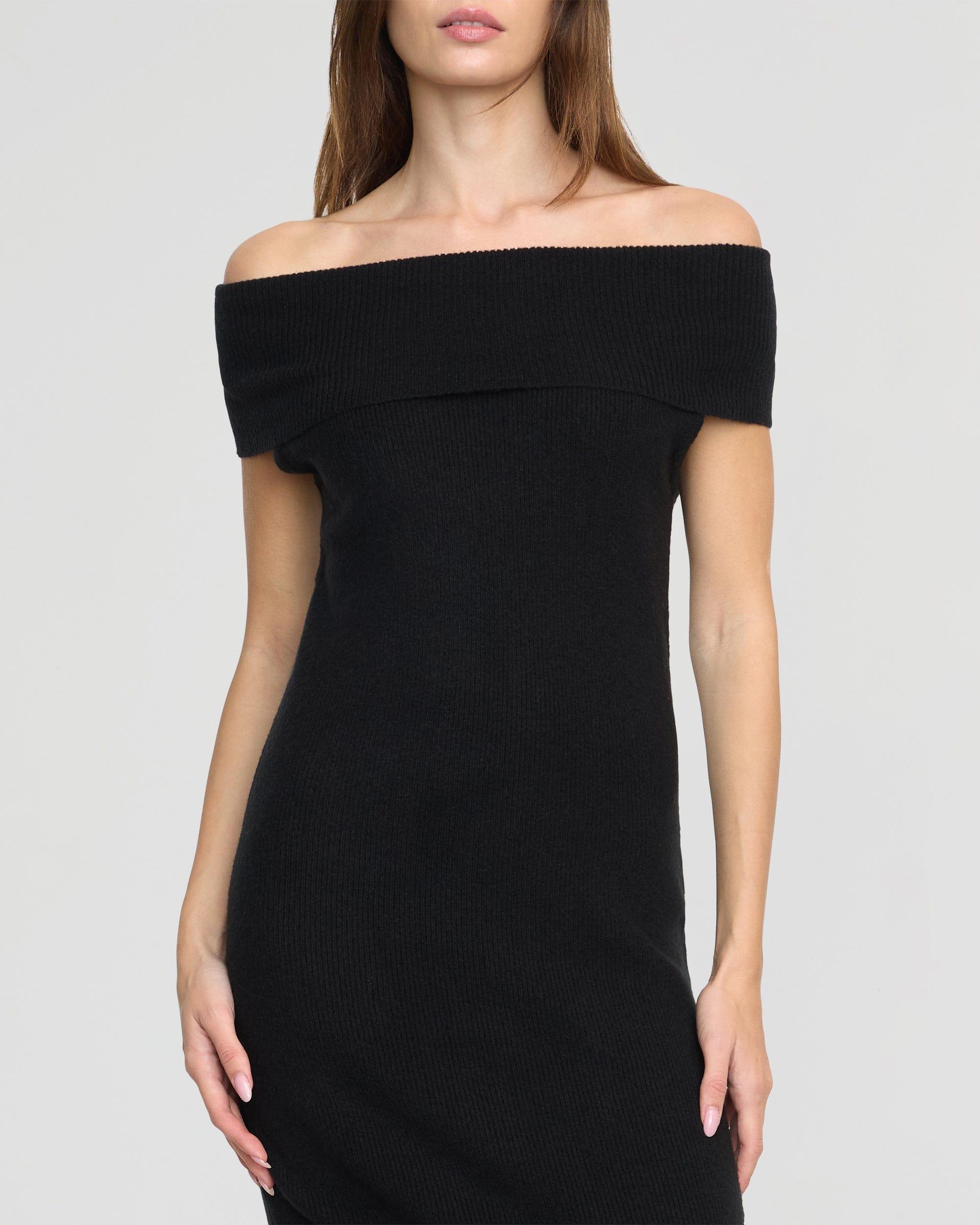 Micah Off-Shoulder Sweater Dress Product Image