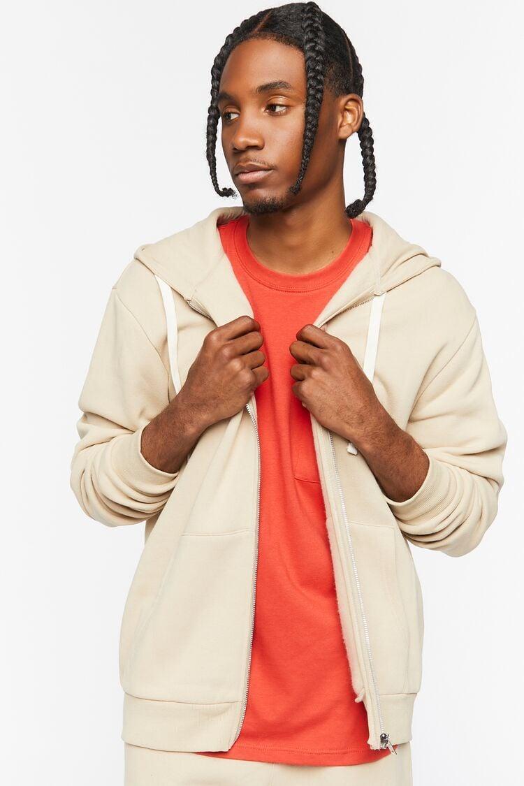 Fleece Zip-Up Hoodie | Forever 21 Product Image