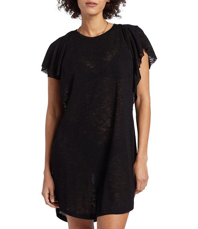 Billabong Out For Waves Flutter Sleeve Cover Up Dress Product Image