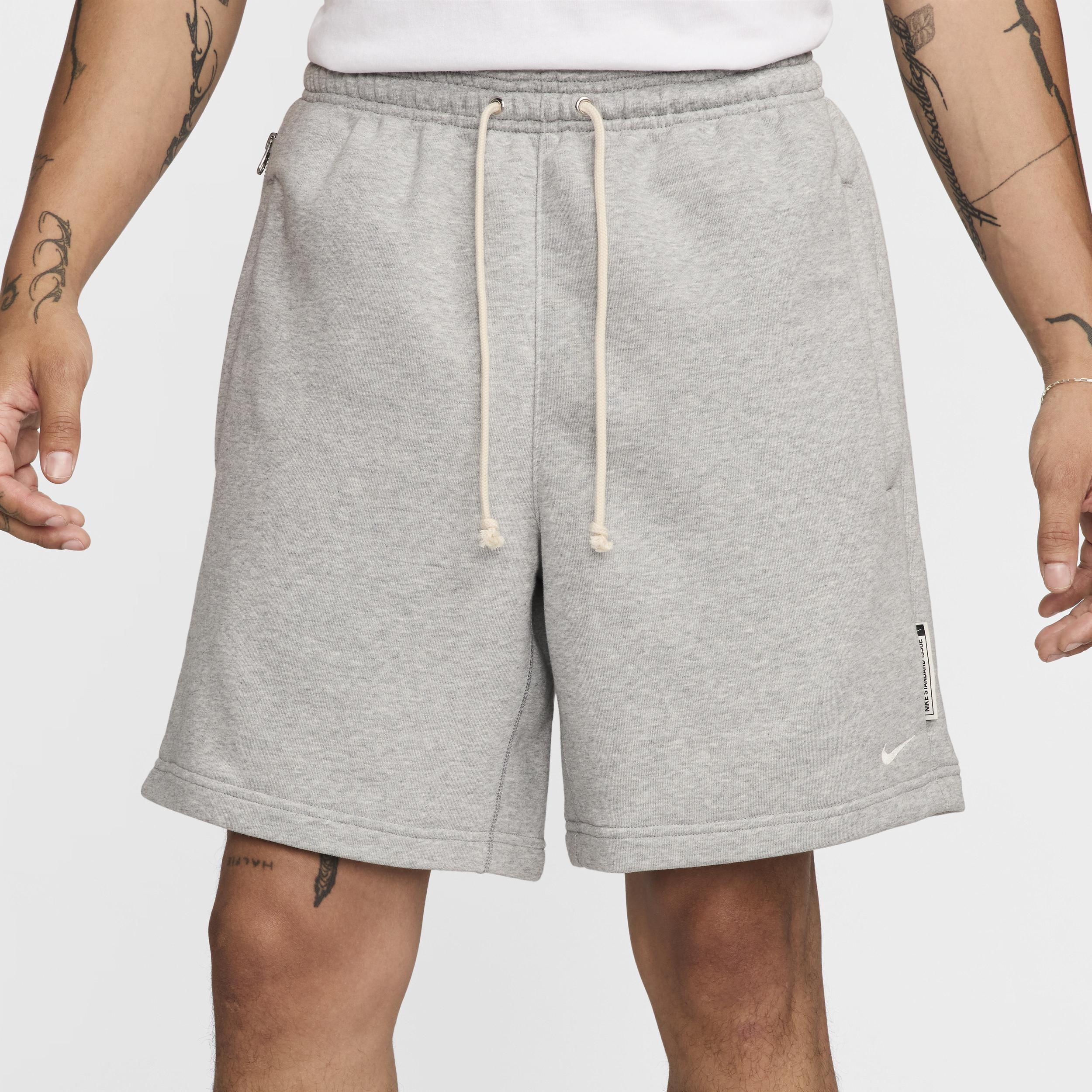 Nike Mens Standard Issue 8 Dri-FIT Fleece Basketball Shorts Product Image