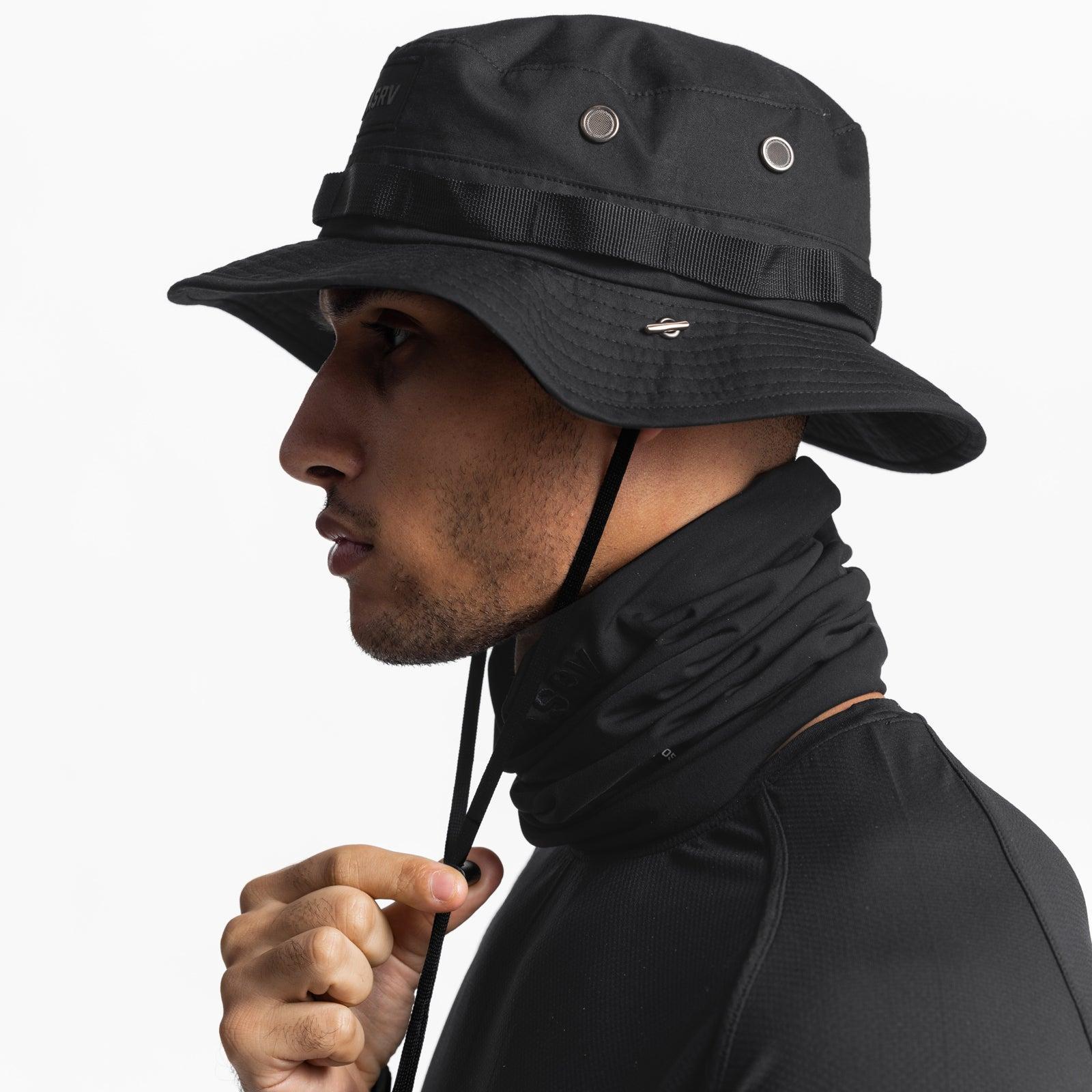 0549. Vented Boonie Hat - Black Product Image