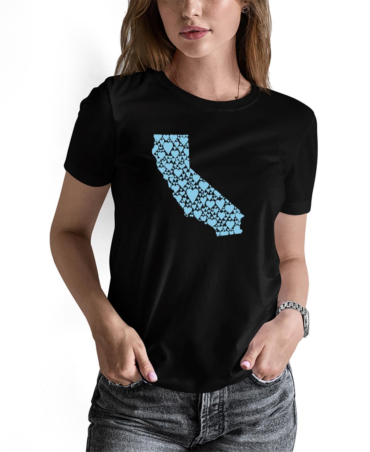 La Pop Art Womens Word Art Colorado Ski Towns Short Sleeve T-shirt Product Image