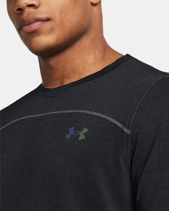 Men's UA Vanish Elite Seamless Wordmark Short Sleeve Product Image