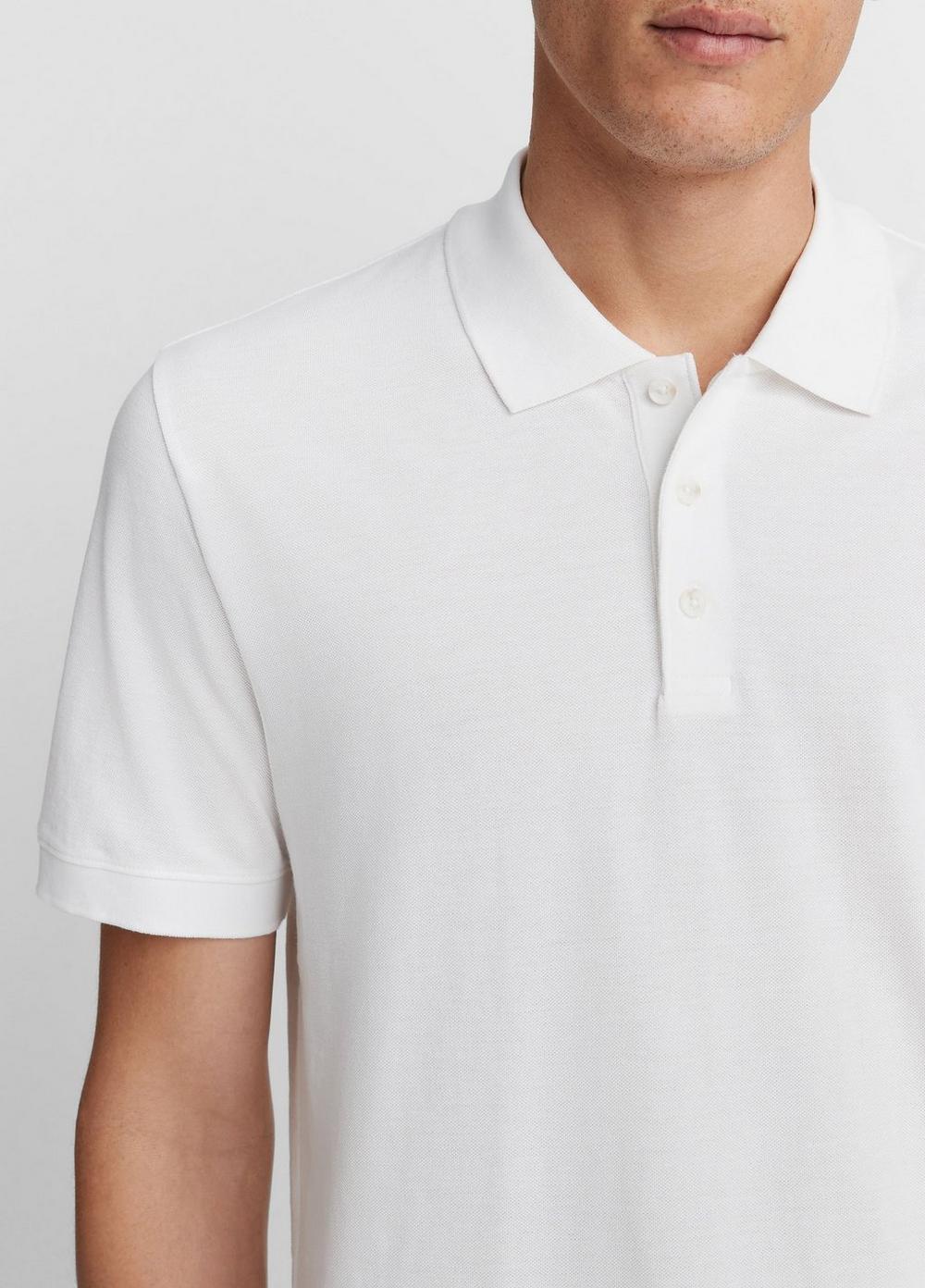 Cotton Piqué Polo Shirt Product Image