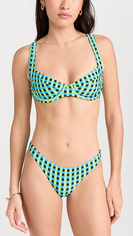 PQ Swim Perla Halter Bikini Top | Shopbop Product Image