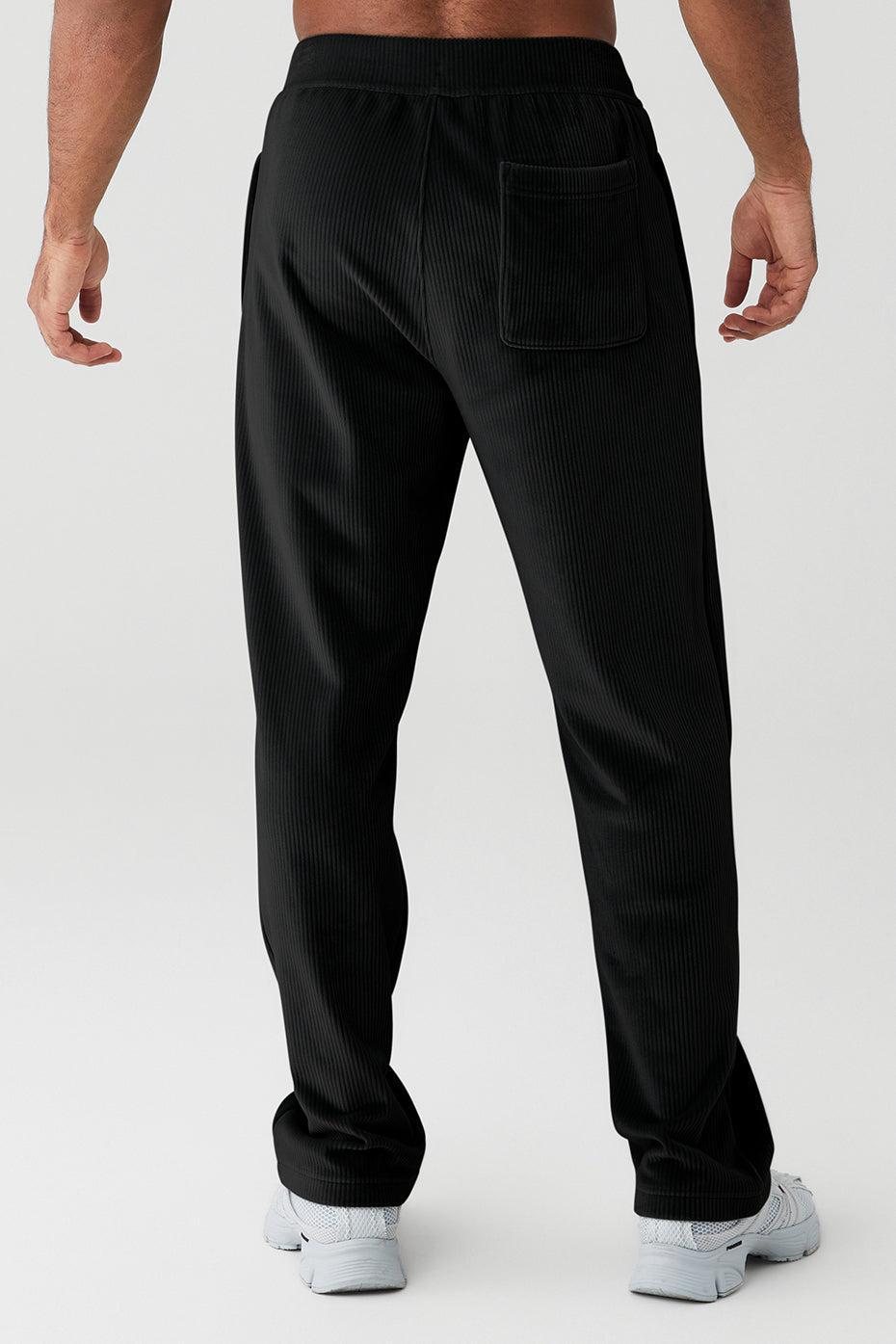 Velour Baller Pant - Black Product Image