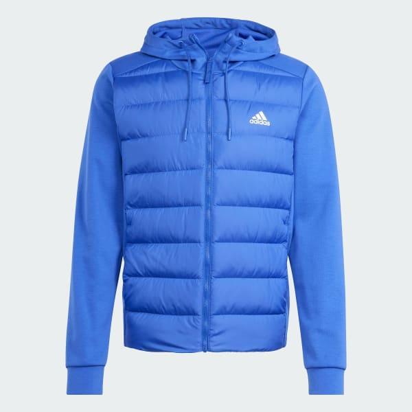 Essentials Hybrid Down Hooded Jacket Product Image