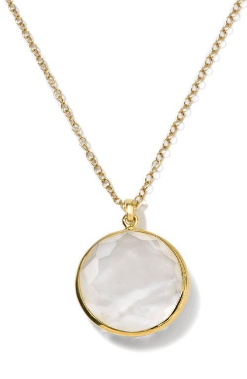 Ippolita Diamond and Pearl Medium Pendant Necklace Product Image