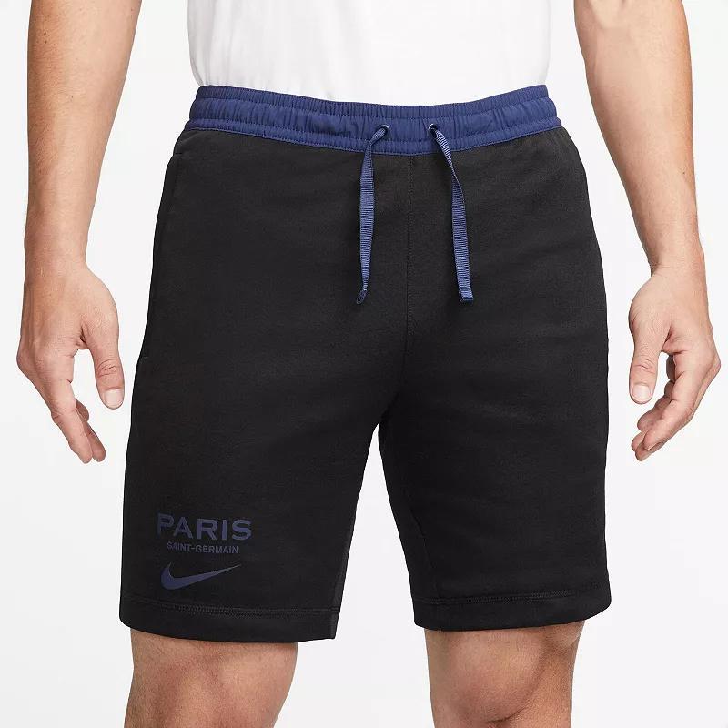 Mens Nike Black Paris Saint-Germain Travel Shorts Product Image