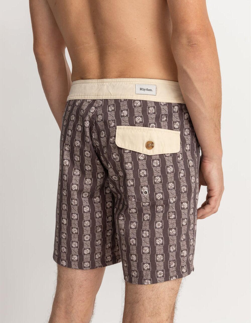 RHYTHM Tile Stripe Mens Boardshorts Product Image