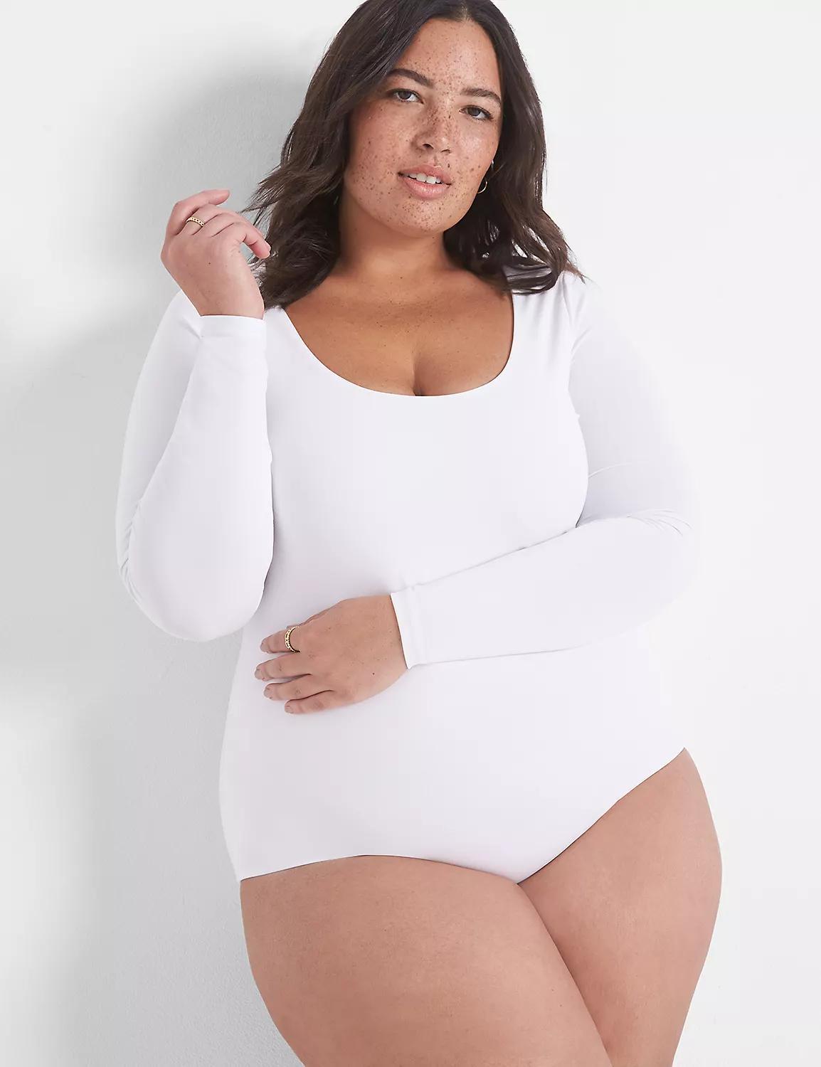 Fitted Long-Sleeve Bodysuit Product Image