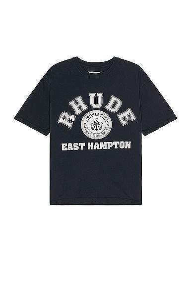 Rhude Hampton Catamaran Tee in Black Product Image