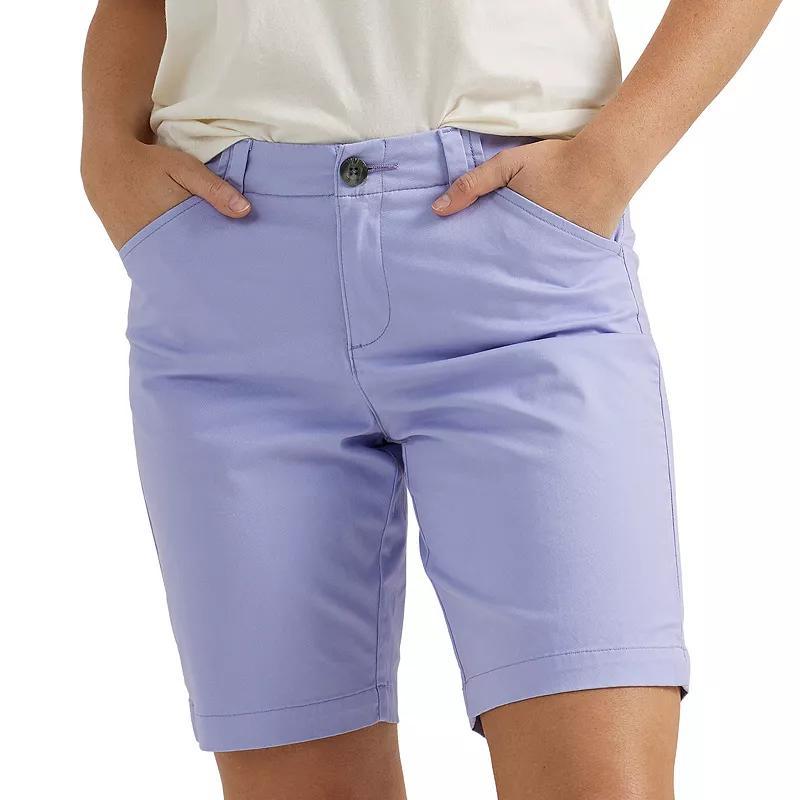 Womens Lee Chino Bermuda Shorts Purple Product Image