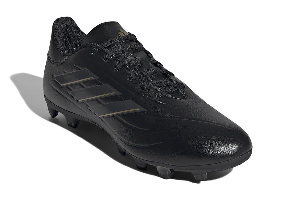 adidas Copa Pure II Club Football Boots Flexible Ground Carbon/Gold Metallic) Men's Soccer Shoes Product Image