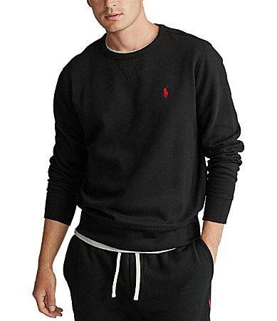 Polo Ralph Lauren Fleece Sweatshirt in Cruise Navy - Blue. Size M (also in L, S, XL, XXL). Product Image