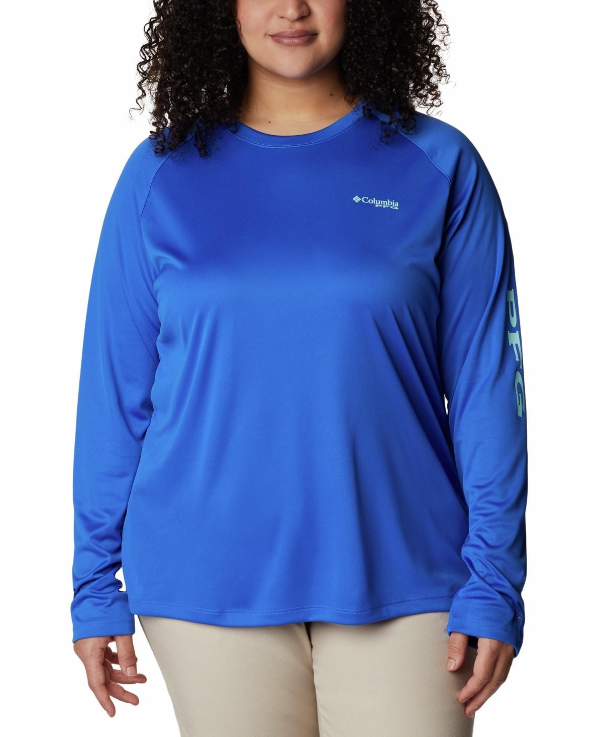 Columbia Women s PFG Tidal Tee II Long Sleeve - Plus Size- Product Image