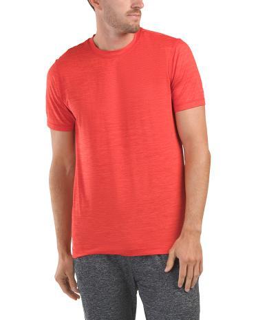 Everyday Basic Crew Top for Men | Polyester/Spandex Product Image