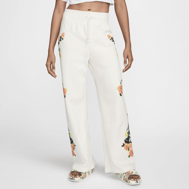 Womens Nike Sportswear Phoenix Fleece Artist Collection High-Waisted Wide-Leg Sweatpants Product Image