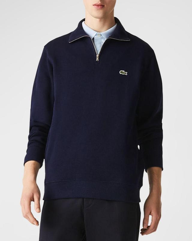 Mens Crocodile Quarter-Zip Sweatshirt Product Image