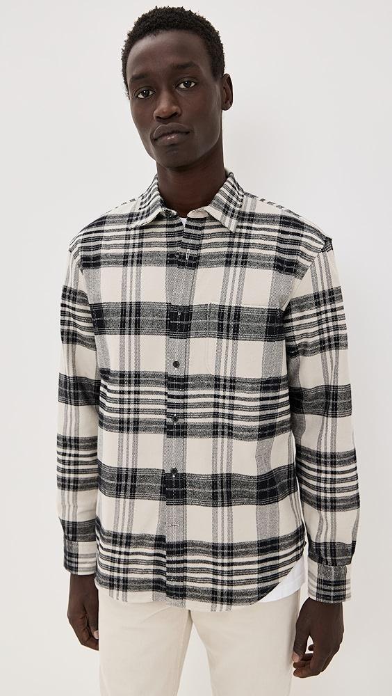 Club Monaco Heavyweight Plaid Flannel | Shopbop Product Image