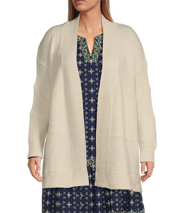 Nurture by Westbound Plus Size Open Long Sleeve Cardigan Product Image