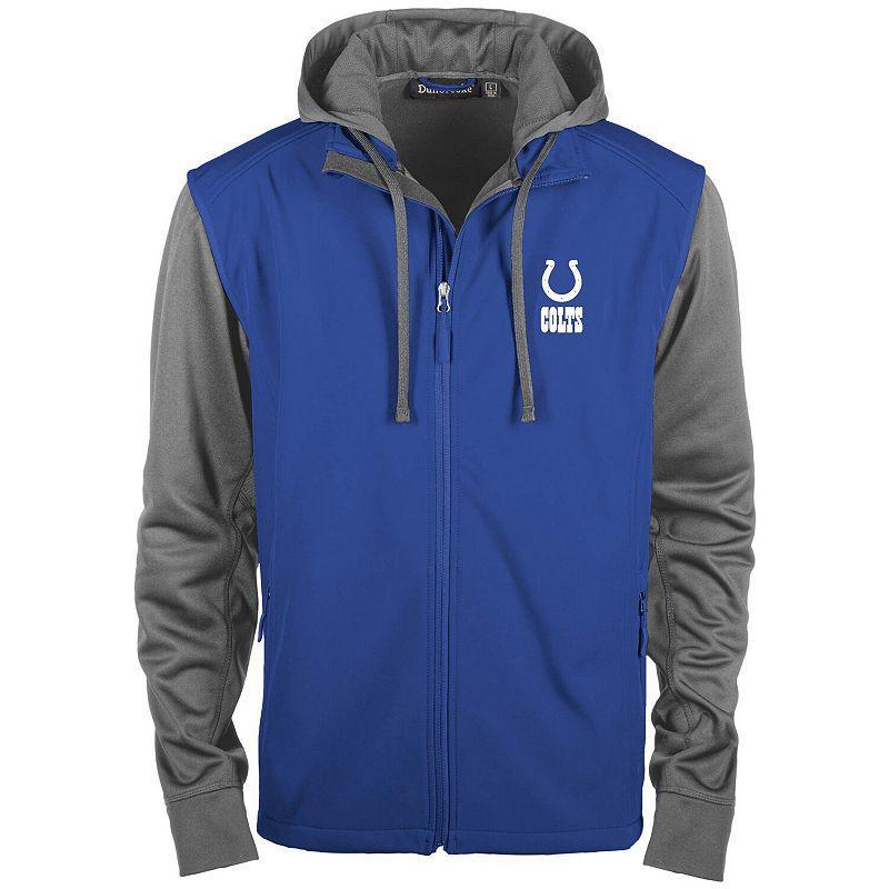 Mens Dunbrooke Royal/Gray Indianapolis Colts Alpha Full-Zip Jacket Product Image