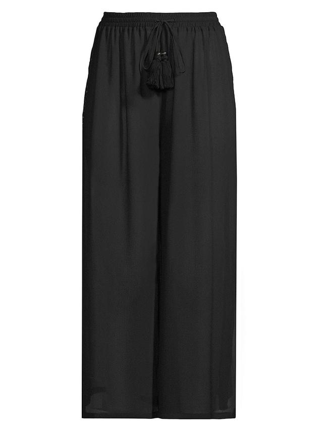 Womens Shelby Tassel Cover-Up Pants Product Image