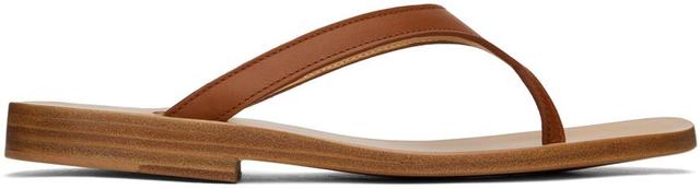 Tan Beach Sandals In 0117 Tan Product Image