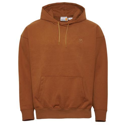 Timberland Mens Boucle Hoodie - Dark Wheat/Black Product Image