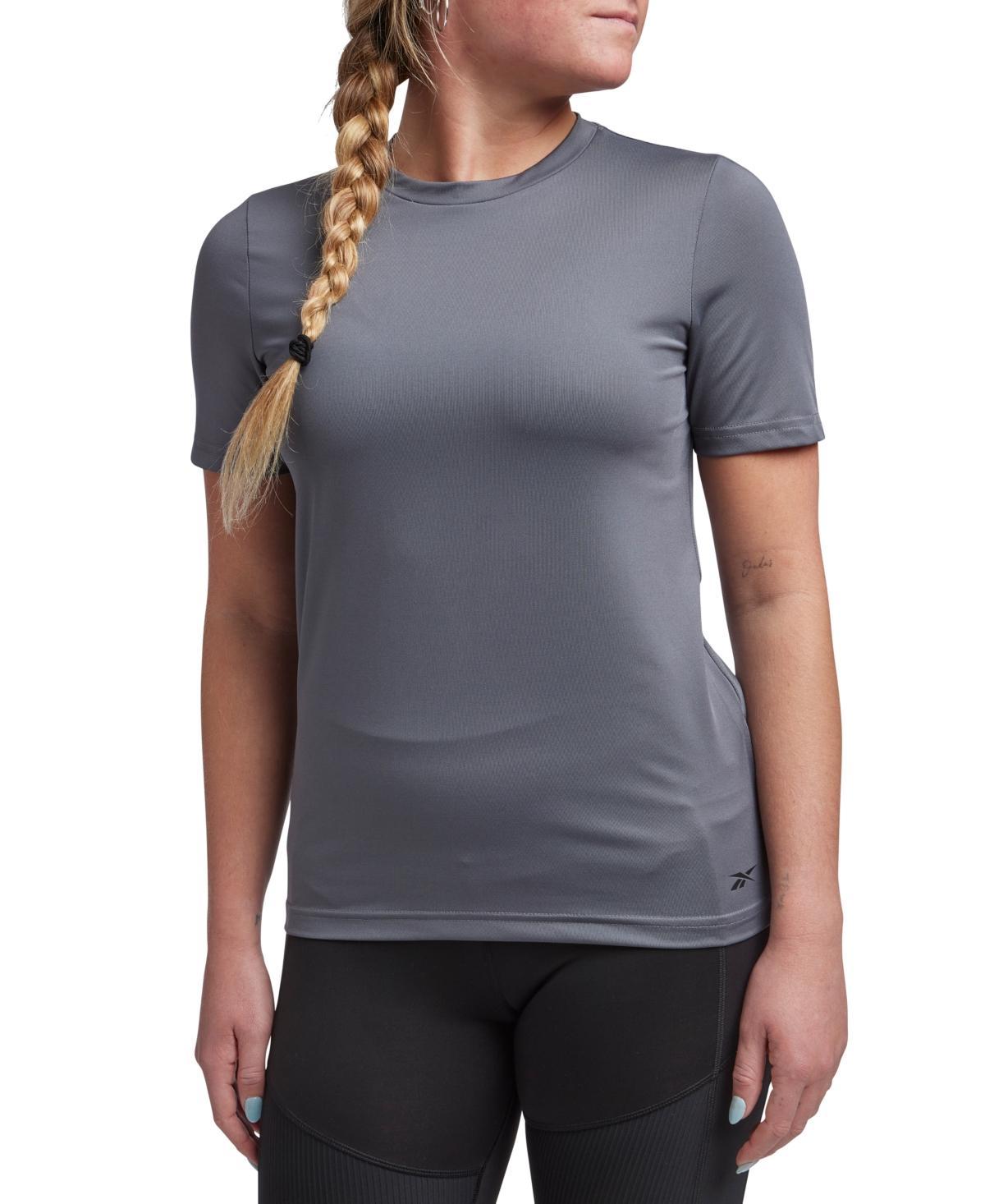 Reebok Womens Speedwick Slim Fit Crew Neck T-Shirt Product Image