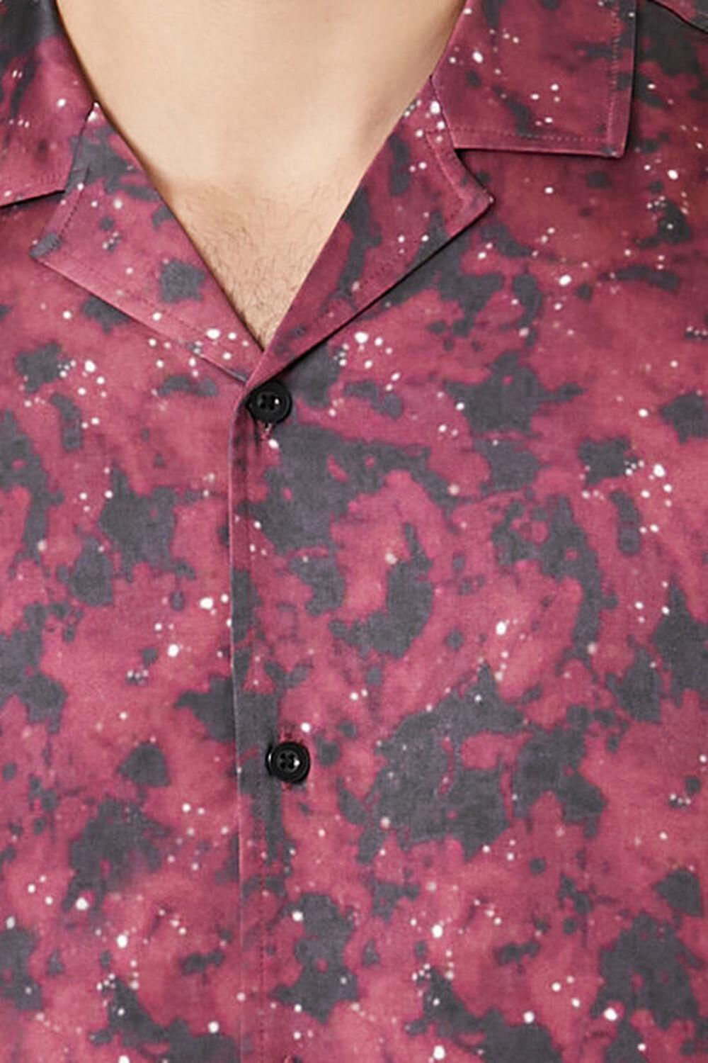 Satin Abstract Print Shirt | Forever 21 Product Image