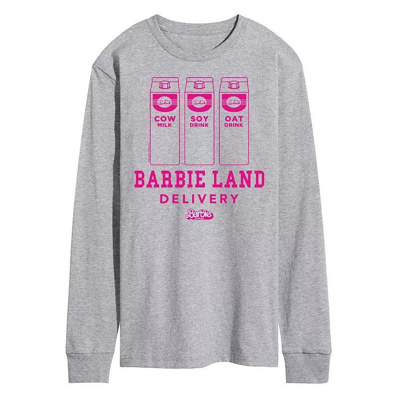 Mens Barbie The Movie Barbie Land Delivery Graphic Tee Product Image