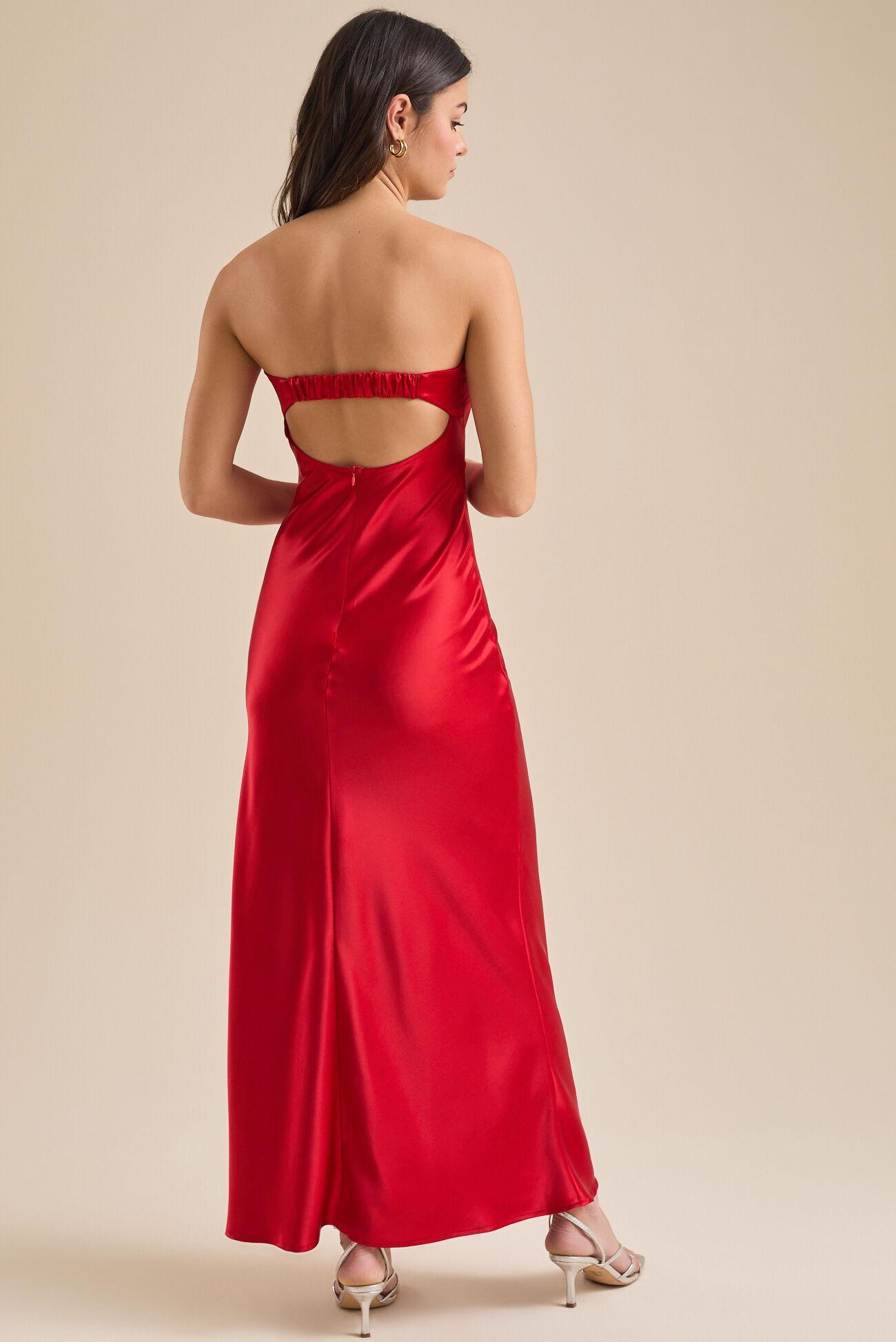 Paityn Strapless Maxi Dress Product Image