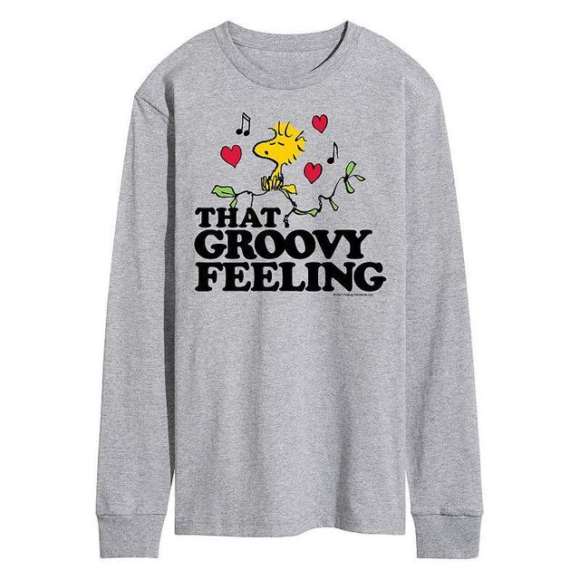 Mens Peanuts That Groovy Feeling Long Sleeve Tee Product Image