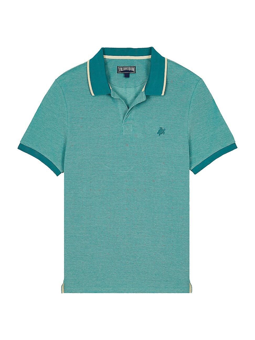 Mens Pique Polo Shirt Product Image